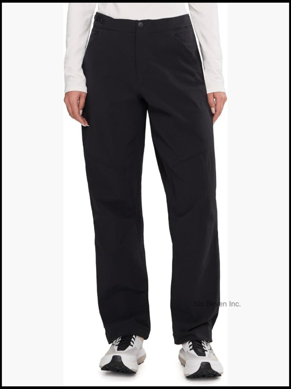 Wide Leg Climbing Pant with Stretch Durable Cotton Nylon Blend